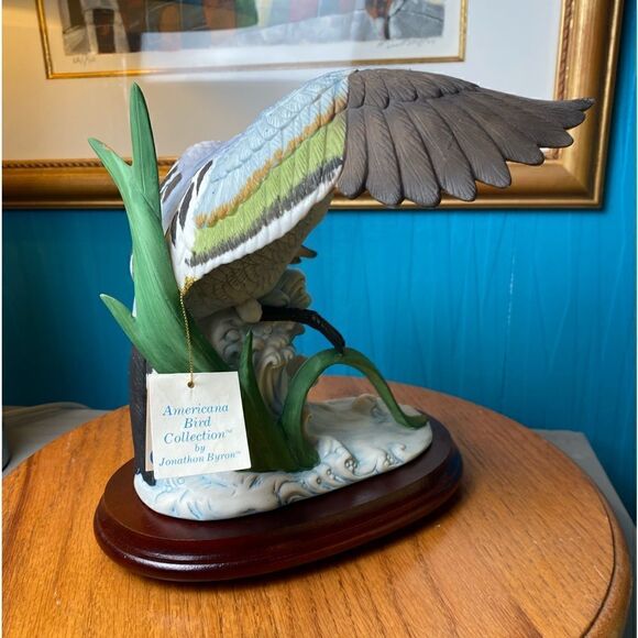 American bird ,Jonathan Byron figurine, porcelain, hand-painted vintage - Picture 4 of 14